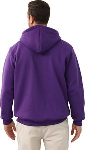 Sudadera con Capucha Casual de Invierno para Hombre, Cierre de Cremallera de un Cuarto, Felpa Suave y Acogedora, Sensación Flexible y Elástica, Transpirable, Forma Moderna, Construcción Resistente - Product Image 3
