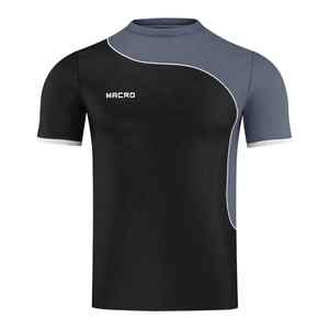 Maillot de football léger maillot de football personnalisé tissu de performance respirant prix d'usine gros haut d'entraînement en vrac - Product Image 6