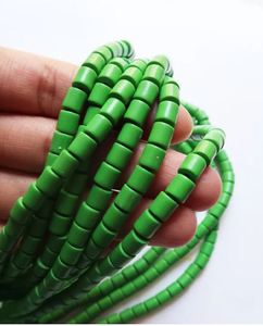 CLART TOOLS Cuentas de Arcilla Polimérica Verde de Alta Demanda, 6mm, 55-60 piezas/hilo, Excelente Calidad, Exportador de India para Gargantillas - Product Image 5