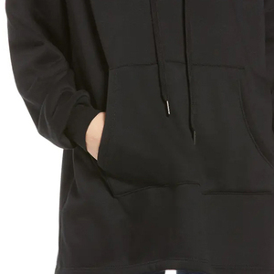 OEM Casual Wear Pull à capuche en polaire à manches longues pour les femmes personnalisé saison d'hiver col à capuche prix de gros - Product Image 5