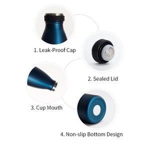 SilverJet Vacuum Insulated Stainless Steel Water <b>Bottle</b> 500Ml Double Wall Keep Cold <b>Warm</b> For Outdoor Hiking Car Office Gift - Product Image 4