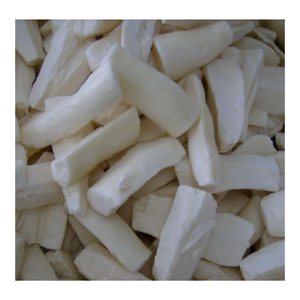 Manioc congelé IQF de nouvelle saison, manioc congelé à moitié coupé, tapioca congelé, emballage de manioc concassé congelé 1 kg/sac, en vrac - Product Image 1