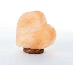 Mini lampe de sel de l'Himalaya faite à la main de luxe bol en verre en forme de coeur avec lueur douce pour la décoration intérieure pièce d'artisanat naturel sculpté - Product Image 6