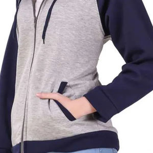 Sudaderas con capucha personalizadas para mujer Cremallera Street Fashion Wear Sudaderas con capucha Hecho en Pakistán - Product Image 5