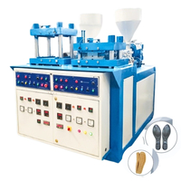 Machine de fabrication de semelles en PVC TPR Technica -2, nouvelle machine de moulage de chaussures haute performance 30-120 paires/heure, contrôlée par PLC, moteur 28 kW
