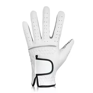 Nouveaux arrivages Prix d'usine Gants de golf en cuir Cabretta Gants de golf en cuir Cabretta de grande qualité avec logo personnalisé - Product Image 4