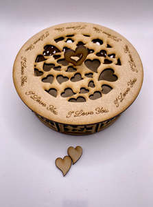 กล่องเครื่องประดับกล่องไม้มะม่วงดีไซน์ดอกไม้ของขวัญขายดีและงานฝีมือกล่องไม้ป้ายติดผนังผลิตในอินเดีย - Product Image 6