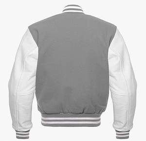 2026 Logo personnalisé Veste universitaire avec manches en mélange de laine, Logo personnalisé, disponible dans toutes les tailles, fournisseur OEM, bon prix - Product Image 2