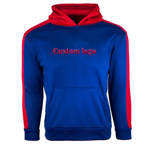 Vintage poliéster/algodón calle moda de gran tamaño Fit Sudadera con capucha estilo desgastado tela gruesa hombres sudaderas con capucha sudaderas - Product Image 5