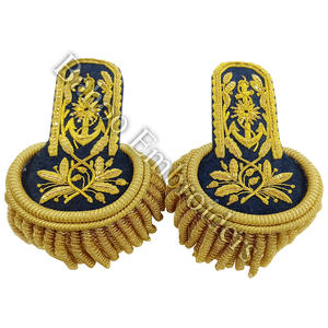 Epaulettes con Flecos de Bullion (BH-BSB-001) para Adultos - Uniforme Ceremonial con Color y Talla Personalizados - Product Image 2