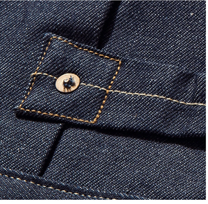 Wholesale OEM Denim Cotton Fabric <b>Jackets</b> Manufacturer Pigment Washing Custom <b>Mens</b> Jean Denim <b>Jacket</b> 2025 - Product Image 5