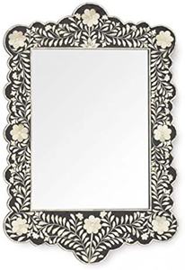 High Quality Ivory Bone Inlay Floral <b>Round</b> <b>Mirror</b> Frame Syrian Bone Inlay <b>Mirror</b> for Home Wall <b>Hanging</b> Bone Inlay <b>Mirror</b> - Product Image 5
