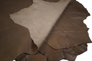 Cuero de vaca de primera calidad, color marrón, grano completo, para bolsos, zapatos, carteras, tapicería, artesanía, fabricación, venta directa de fábrica - Product Image 6