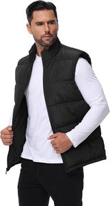 Venta Directa de Fábrica, Chaleco Acolchado Personalizado de Alta Calidad, Transpirable, con Cierre 100%, Ropa de Abrigo Informal de Invierno para Hombre, Más Vendido - Product Image 6