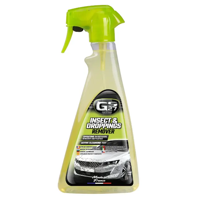 GS27 CLASSICS Car Insects Droppings Remover 500 Ml Premium Car Care Product Made In France Car Detailing