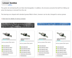 OZAK Japon Guide linéaire Guide standard Rail de guidage de longueur et les ajustements de roulement sont entièrement interchangeables bon marché prix de gros bon - Product Image 3