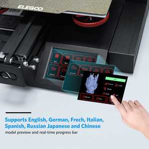 Impresora 3D FDM ELEGOO Neptune 2S, Automática, Portátil, para Laboratorio/Educación, Conexión USB, Pantalla LCD, Nivelación Automática SLM, 1 Año de Garantía, PLA - Product Image 6