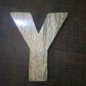 Lettres anglaises simples en bois de haute qualité pour jouets éducatifs artisanat bricolage ornements de mariage maison mariage décoratif - Product Image 2