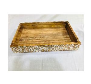 Platos para servir alimentos personalizados de alta calidad superventas bandejas para servir alimentos de nácar para el hogar y accesorios de utensilios de cocina - Product Image 2