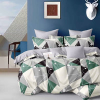 Vente en gros Ensemble de housse de couette moderne à imprimé léopard Literie douce et agréable pour la peau comprenant 1 housse de couette et 2 taies d'oreiller