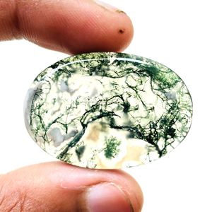 Fabulous Top Quality <b>Moss</b> <b>Agate</b> Loose Gemstone Hand made Smooth Polished <b>Moss</b> <b>Agate</b> Semi Precious <b>Agate</b> For Jewelry Making - Product Image 4