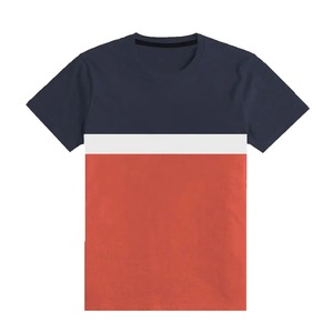 Camiseta de Cuello en V Personalizada al por Mayor para Hombre, de Alta Calidad, Secado Rápido, Talla Personalizada, Logotipo OEM, 100% Algodón, Ajuste Holgado, Estampada - Product Image 2
