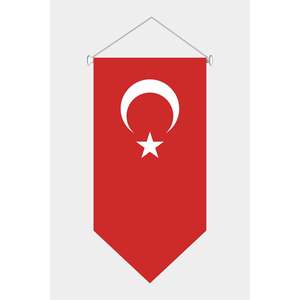 Pentagonal Promotional Flag <b>Banner</b> for Turkey - Product Image 4