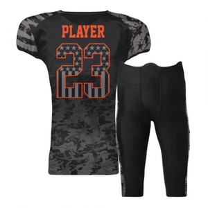 เสื้อเจอร์ซีย์สไตล์เครื่องแบบทีมอเมริกันฟุตบอลผลิตจากโรงงาน - Product Image 2