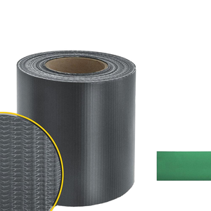 Pvc गोपनीयता स्क्रीन स्ट्रिप्स डबल रॉड मैट बाड़ फिल्म 35 मीटर गार्डन और खेल बाड़ क्लिप 1.8 मीटर प्लास्टिक की ऊंचाई 3 डी मॉडलिंग सेवा - Product Image 4