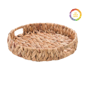 Cesta de Almacenamiento de Jacinto Natural con Diseño Tejido - Product Image 1