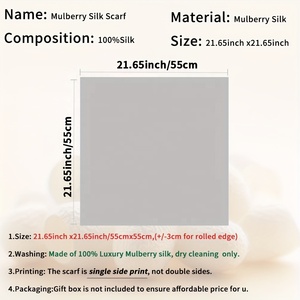 : Promotional <b>Silk</b> Bandanas Wholesale Custom Logo Printed <b>Scarf</b> Bulk for Events Gifts - Product Image 3