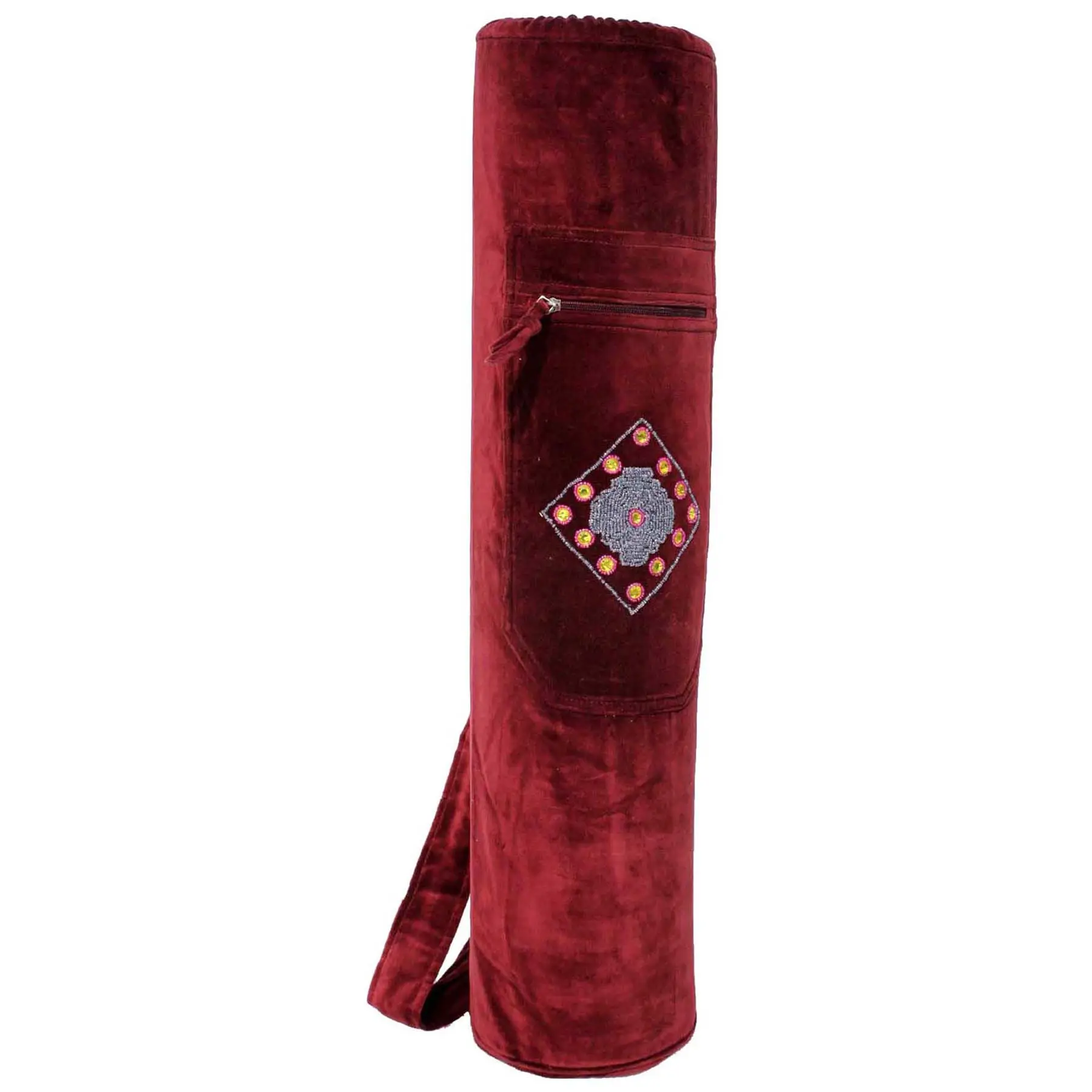 Vendita calda ultimo prodotto nuovo di zecca portatile con coulisse Yoga tappetino borsa-Chakra. In tasca a prezzo competitivo