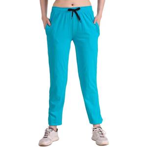 <b>Women's</b> XL Size Slim Fit Jogger Pants Breathable Cotton with Large Flat Front Patch Pocket Elastic Decoration New Summer Style - Product Image 1