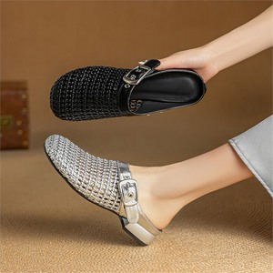 Canvas Ladies Slip On <b>Flats</b> Breathable Canvas Material Round <b>Toe</b> Ladies Casual Footwear Breathable Ladies <b>Pointed</b> <b>Flats</b> Shoes - Product Image 1