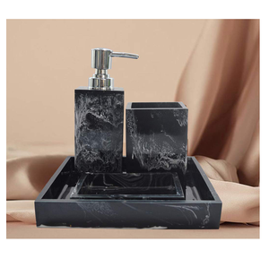 Ensemble de salle de bain en marbre Design moderne décoratif pour la maison Salle de bain en marbre Pierre naturelle Artisanat antique - Product Image 2