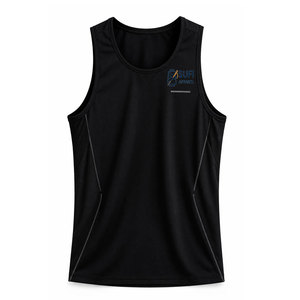 เสื้อกั๊กออกกำลังกายแบบถักสำหรับผู้ชายผ้าฝ้าย100% ระบายอากาศได้ดีมีสไตล์ - Product Image 2