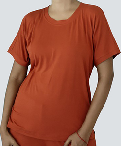 Conception personnalisée de luxe T-shirt de sport pour femmes anti-boulochage Style BD Fournisseurs Offre en gros prix en gros - Product Image 6