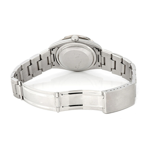 Montre à quartz en acier inoxydable avec cadran en verre et moissanite glacée - Product Image 4