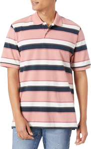 Polo de piqué de algodón ajustado para hombre de alta calidad al por mayor, Polo de hombre con estampado de letras lavadas y diseño personalizado - Product Image 2