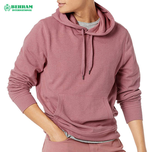 Sweat-shirts à capuche unisexes personnalisés à épaules tombantes, 100 % coton, coupe classique, molleton épais/éponge française de haute qualité, respirants - Product Image 1