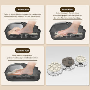 Alat Pijat Kaki dengan Kompresi Kantung Udara dan Terapi Panas untuk Relaksasi dan Penghilang Stres untuk Penggunaan di Rumah dan Kantor Tersedia OEM - Product Image 5