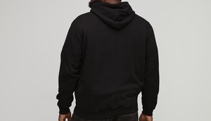 Zipper Cotton <b>Polyester</b> <b>Hoodie</b> Custom 450gsm <b>Hoodie</b> Streetwear Fashion Blend Heavyweight <b>Hoodie</b> - Product Image 3