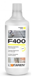 1 L detergente professionale per cemento F400 (Faren 420001SPPT) - Product Image 1