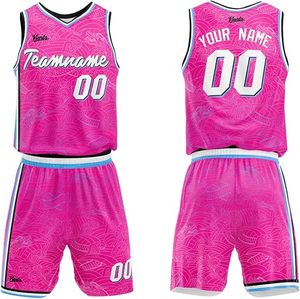 Ensemble de maillot et short respirant imprimé 2025, sublimation complète, uniformes de basket-ball personnalisés à séchage rapide - Product Image 1