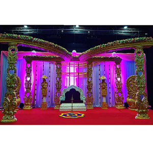 ภาพตัดปะสไตล์ผีเสื้อสำหรับงานแต่งงานของชาวฮินดูที่งดงามของตกแต่งงานแต่งงานแบบอินเดียที่สวยงาม - Product Image 1