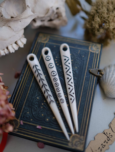 Exquisita Aguja de Hueso Ecológica Hecha a Mano de Alta Calidad - Diseño Moderno, Tamaño Personalizado para Artesanos por TIMELESS CRAFT - Product Image 4