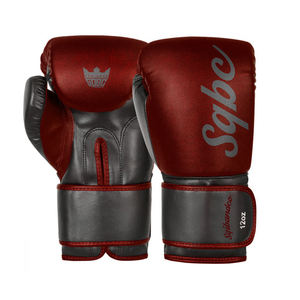 Gants de boxe rouges professionnels 14oz Gants de boxe d'entraînement sportif colorés de haute qualité - Product Image 2
