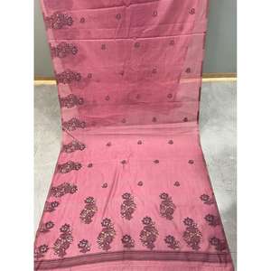 Sari Tradicional de Algodón Madhurai Kota de la Mejor Calidad, Diseño Artesanal, Secado Rápido, Corte Regular, Ideal para Bodas, Festivales, Fiestas y Uso Diario - Product Image 3