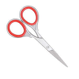 Ciseaux à ongles en acier inoxydable allemand à tranchant Lame droite Finition sable Ciseaux à ongles à cuticules pour la beauté - Product Image 4