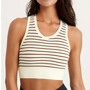 Sujetador deportivo de alto impacto para mujer, cómodo y para correr y gimnasio, Sujetador deportivo sin costuras de alto soporte - Product Image 1